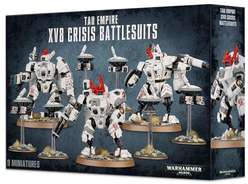 Warhammer 40000 Tau Empire XV8 Crisis Battlesuits