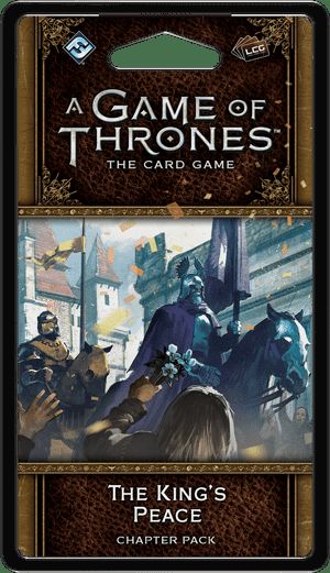 Обложка игры A Game of Thrones: The Card Game (Second Edition) – The King's Peace