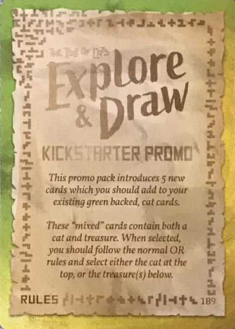 Остров Кошек. Исследуй и рисуй. Промокарты Предзаказа