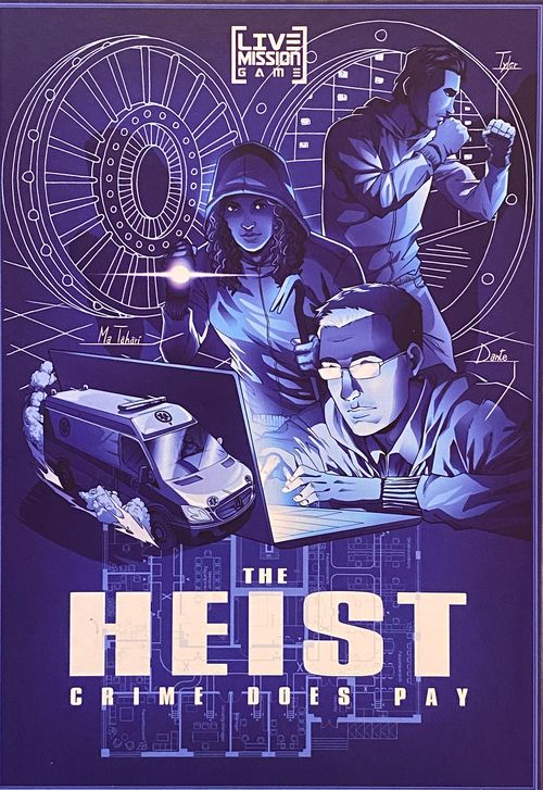 Обложка игры Live Mission Game: The Heist – Crime Does Pay