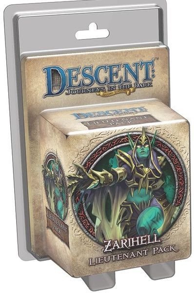 Обложка игры Descent: Journeys in the Dark (Second Edition) – Zarihell Lieutenant Pack