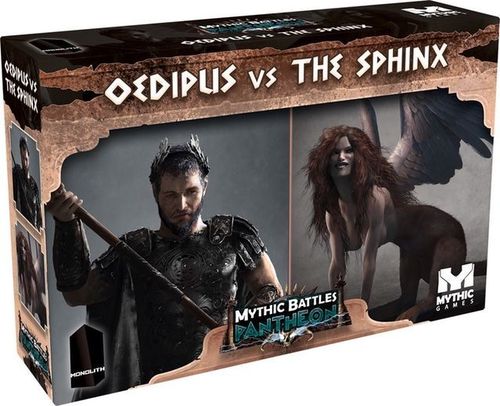 Обложка игры Mythic Battles: Pantheon – Oedipus Vs. the Sphinx