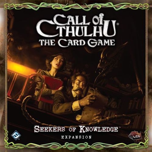 Обложка игры Call of Cthulhu: The Card Game — Seekers of Knowledge