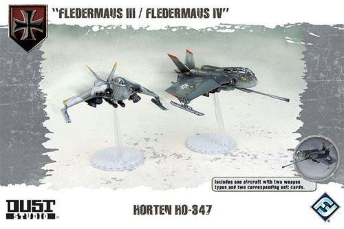 Обложка игры Dust Tactics: Horten HO-347 (Fledermaus III / Fledermaus IV)