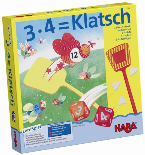 3 x 4 = Klatsch