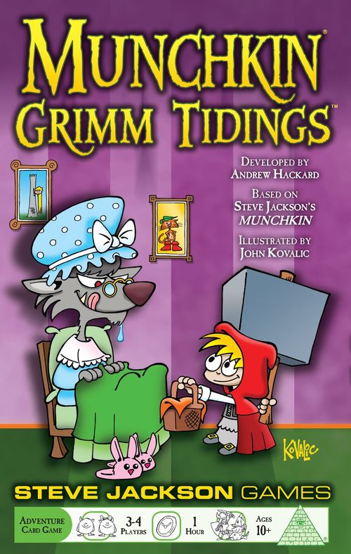 Обложка игры Munchkin Grimm Tidings