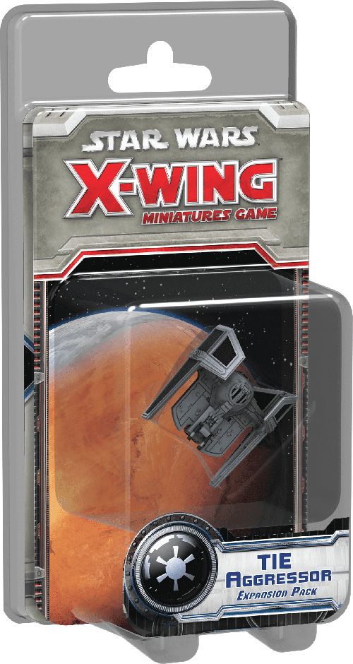 Обложка игры Star Wars: X-Wing Miniatures Game — TIE Aggressor Expansion Pack