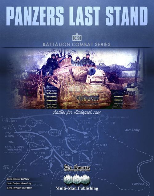 Обложка игры Panzers Last Stand: Battles for Budapest, 1945