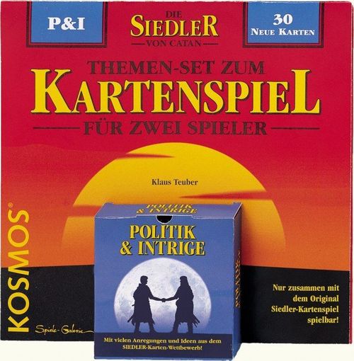Обложка игры Die Siedler von Catan - Kartenspiel: Politik & Intrige