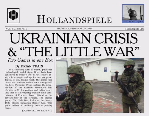 Обложка игры Ukrainian Crisis & The Little War