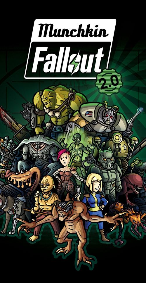 Обложка игры Манчкин Fallout