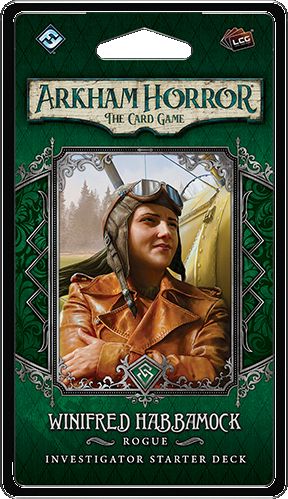 Ужас Аркхэма: Карточная игра - Уинфред Хаббамок (Стартовая колода сыщика)