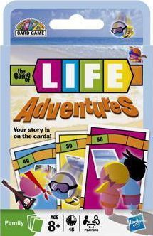 Обложка игры The Game of Life: Adventures Card Game