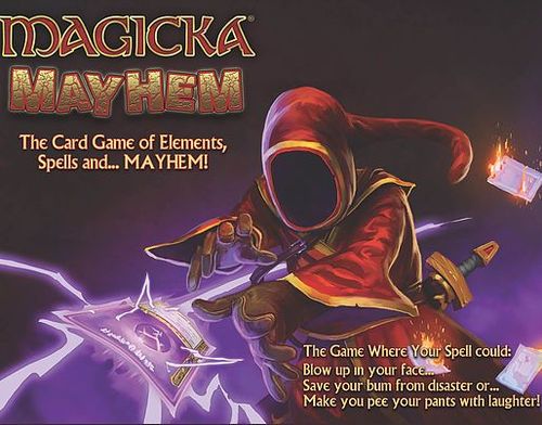 Обложка игры Magicka Mayhem: The Card Game