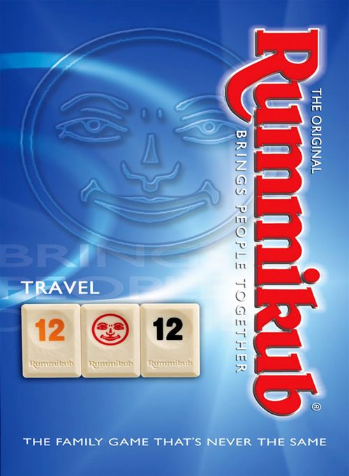 Обложка игры Руммикуб компактная версия в металлической коробке