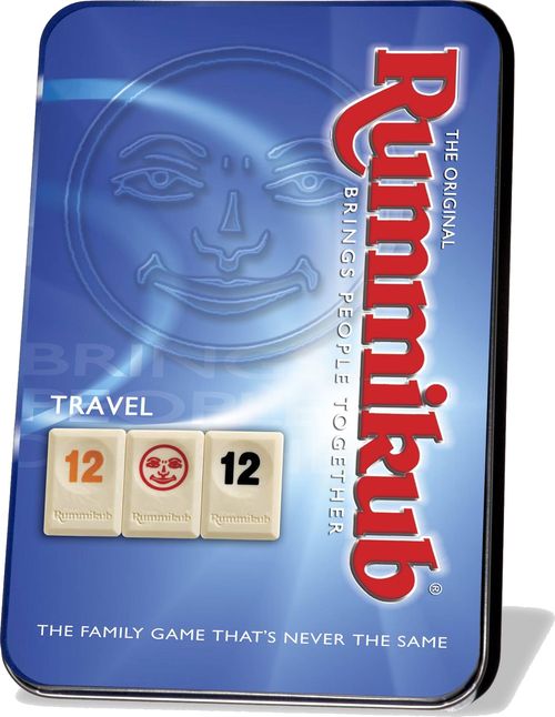 Руммикуб компактная версия в металлической коробке