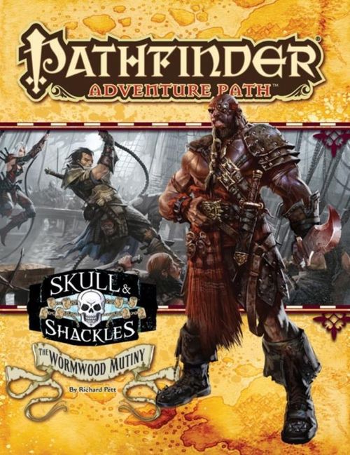 Обложка игры Pathfinder. Карточная игра: Череп и Кандалы. Мятеж на «Полыни»