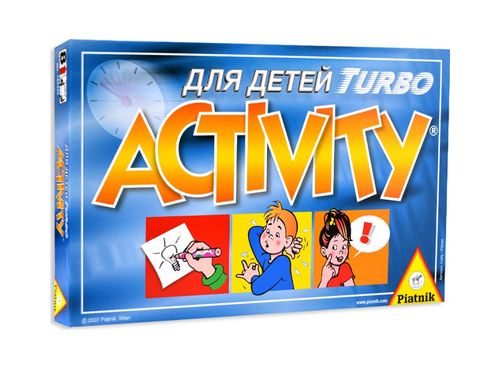 Обложка игры Активити для детей Турбо