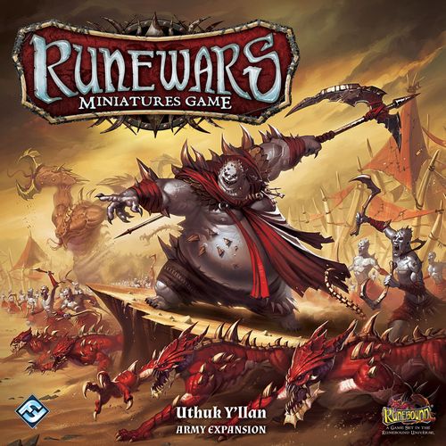 Обложка игры RuneWars: The Miniatures Game - Uthuk Y'llan Army Expansion