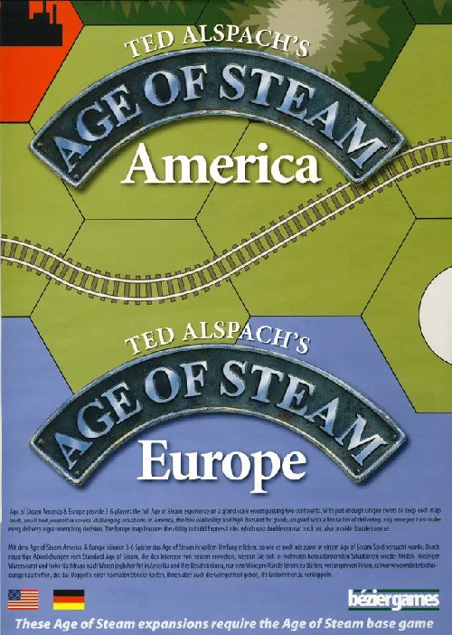Обложка игры Age of Steam Expansion: America/Europe
