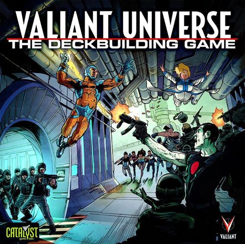 Обложка игры Valiant Universe: The Deckbuilding Game