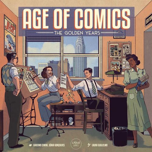 Обложка игры Age of Comics: The Golden Years