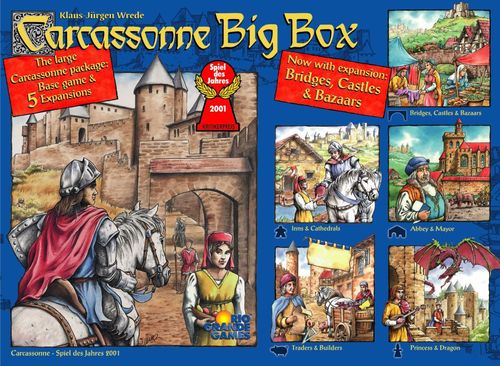 Обложка игры Carcassonne: Big Box 3