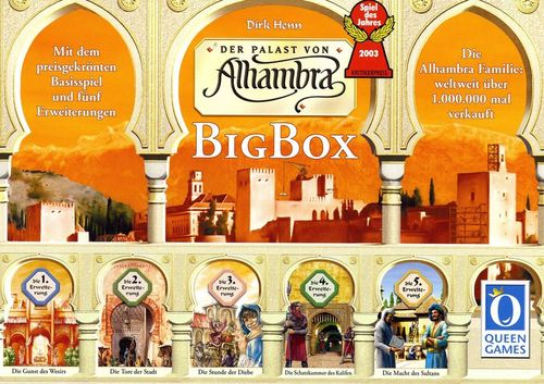 Обложка игры Alhambra: Big Box