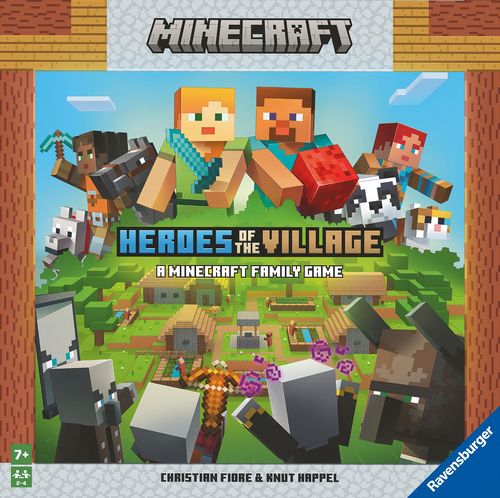 Обложка игры Minecraft: Heroes of the Village
