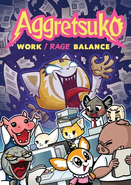Обложка игры Aggretsuko: Work/Rage Balance