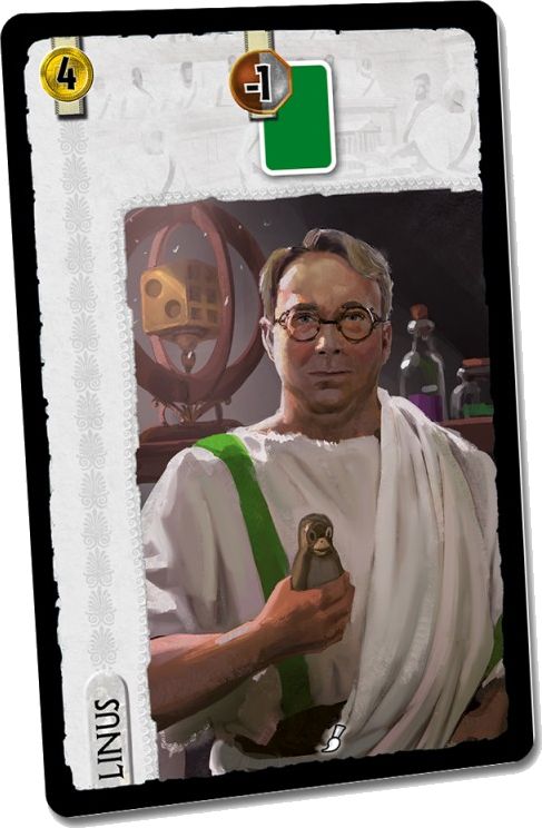 7 Wonders: Leaders – Linus
