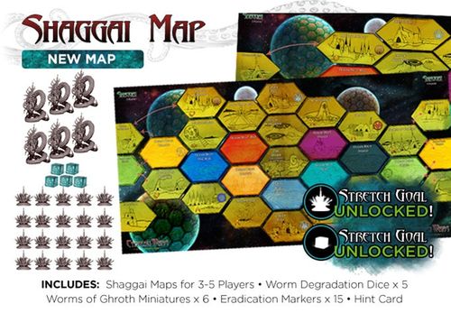 Cthulhu Wars: Shaggai Map