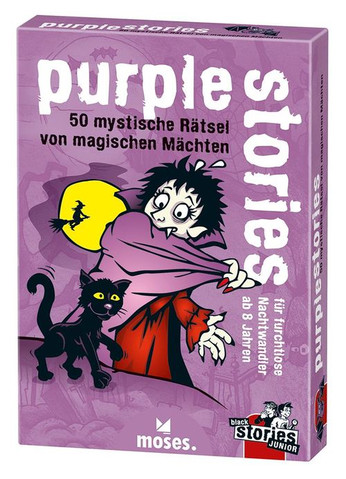 Обложка игры Black Stories Junior: Purple Stories