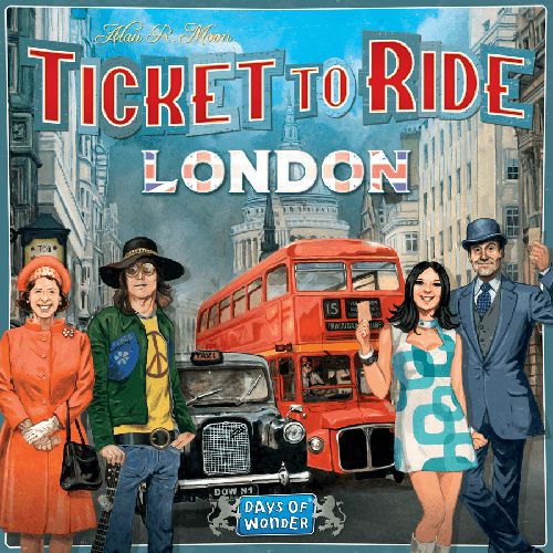 Обложка игры Ticket to Ride: London