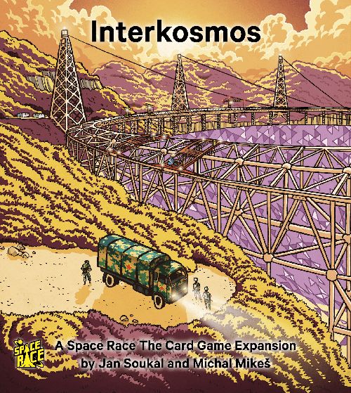 Обложка игры Space Race: The Card Game – Interkosmos