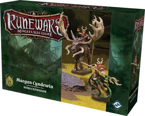 RuneWars: The Miniatures Game - Maegan Cyndewin Hero Expansion