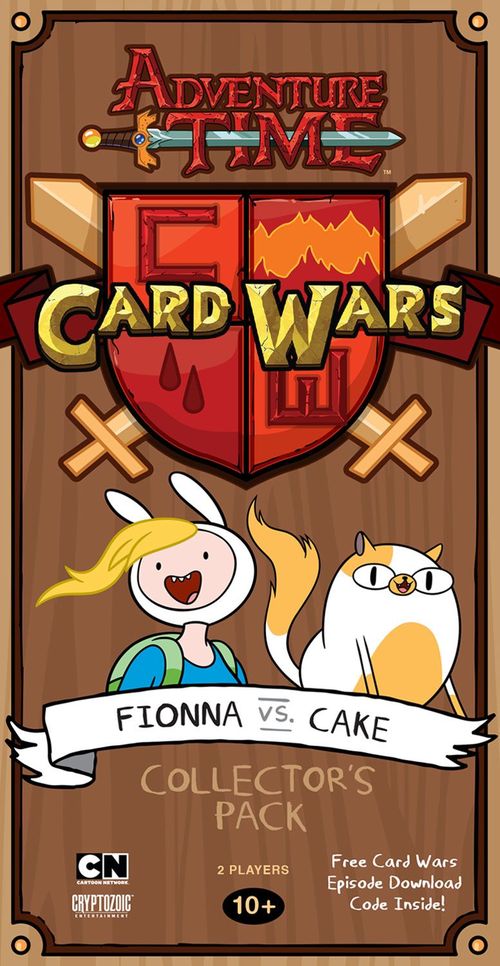 Обложка игры Adventure Time Card Wars: Fionna vs Cake