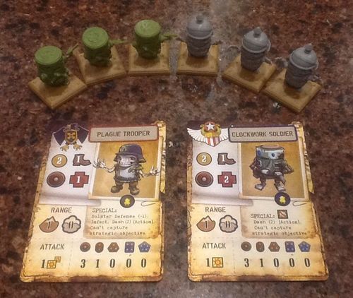 Обложка игры Rivet Wars: Clockwork Soldiers vs. Plague Troopers