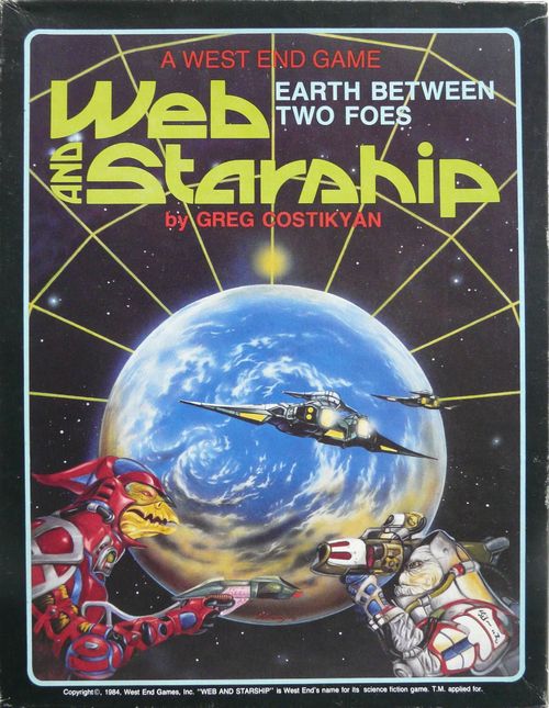 Обложка игры Web and Starship