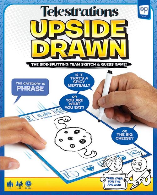 Обложка игры Telestrations: Upside Drawn