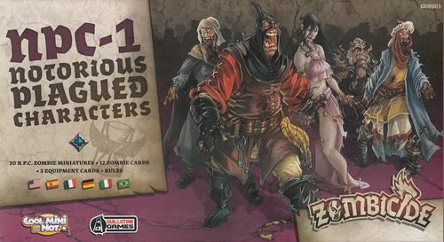 Обложка игры Zombicide: Black Plague – NPC-1
