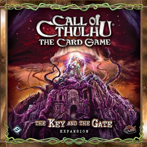 Обложка игры Call of Cthulhu LCG: The Key and the Gate Expansion