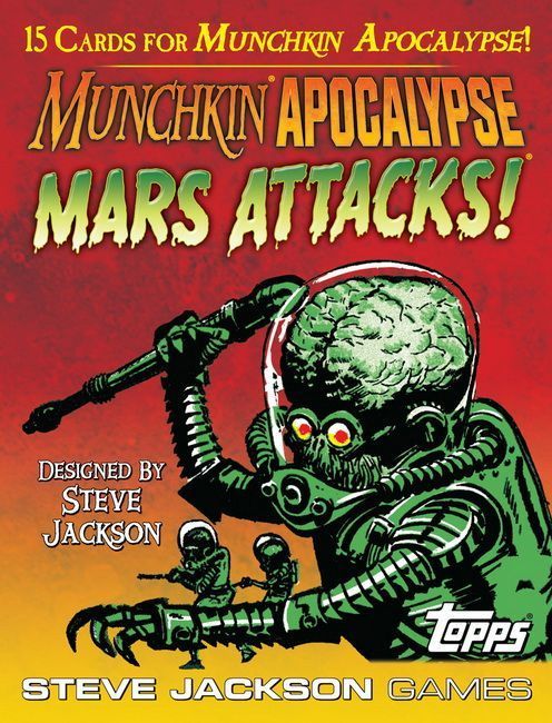 Обложка игры Munchkin Apocalypse: Mars Attacks!