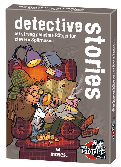 Обложка игры Black Stories Junior: Detective Stories