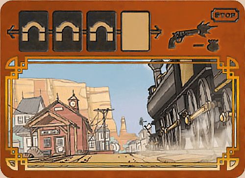 Обложка игры Colt Express: Le tunnel avant l'arrivée en gare