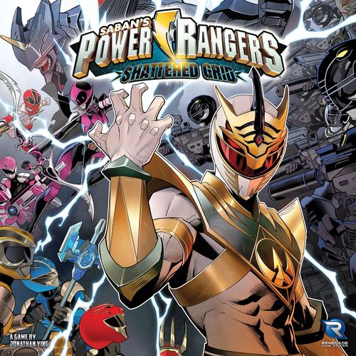 Обложка игры Power Rangers: Heroes of the Grid – Shattered Grid