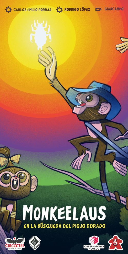 Обложка игры Monkeelaus: En la búsqueda del Piojo Dorado