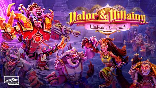 Обложка игры Valor & Villainy: Lludwik's Labyrinth
