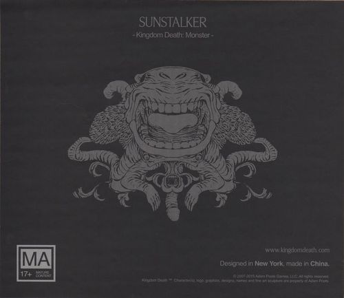 Kingdom Death: Monster. Sunstalker Expansion