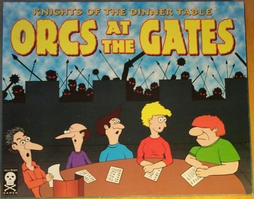 Обложка игры Knights of the Dinner Table: Orcs at the Gates